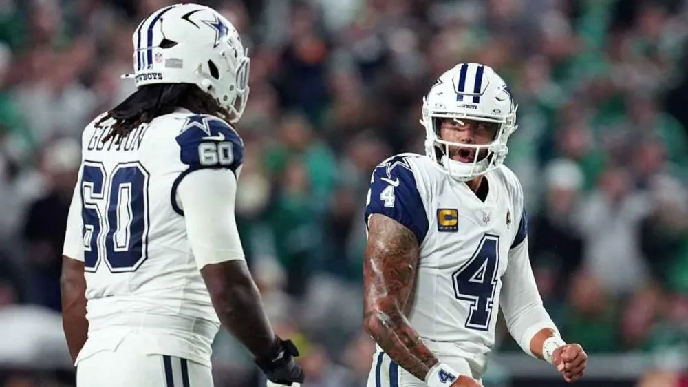 Dallas Cowboys se impõe fora de casa e vence clássico contra o Philadelphia Eagles no Monday Night Football
