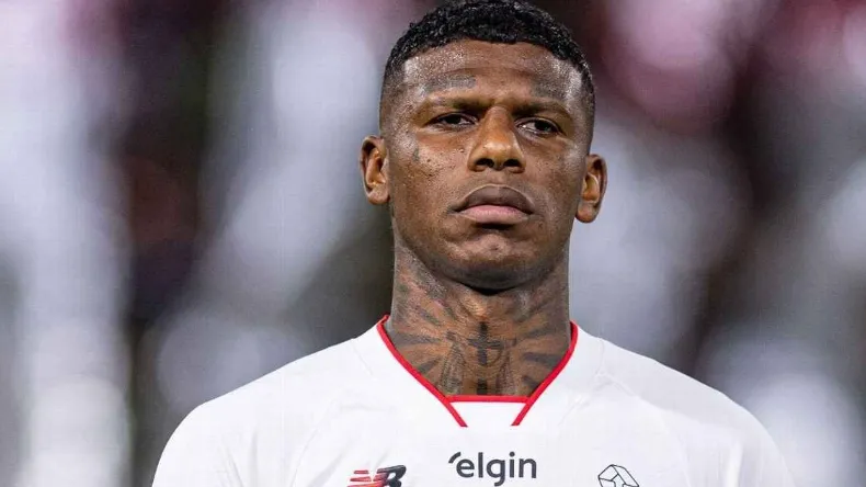 Arboleda durante jogo entre São Paulo e Palmeiras, pelo Paulistão Riquelve Nata/Sports Press Photo/Getty Images
