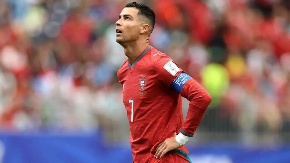 Cristiano Ronaldo durante estreia de Portugal na Copa do Mundo de 2026 contra Congo Molly Darlington/Getty Images