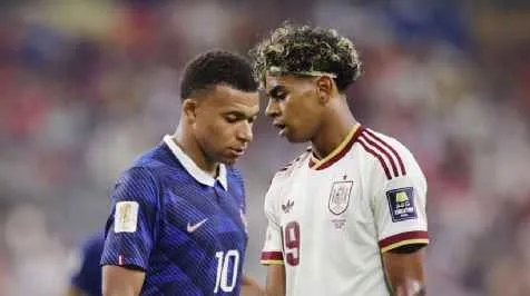 Lamine Yamal amplia 'freguesia' enorme contra Mbappé com Espanha na final da Copa do Mundo