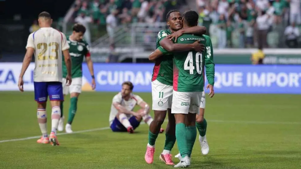 Palmeiras goleia Fortaleza e encaminha classificação às quartas de final da Copa do Brasil