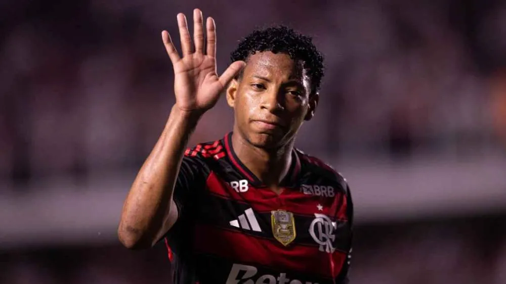 Gonzalo Plata se desculpa após ser expulso em São Paulo x Flamengo Victor Froes/Agência F8/Gazeta Press