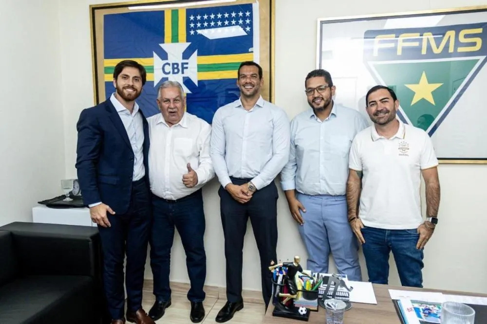 Diogo Pécora cumpre agenda institucional em Mato Grosso do Sul junto a comitiva da CBF