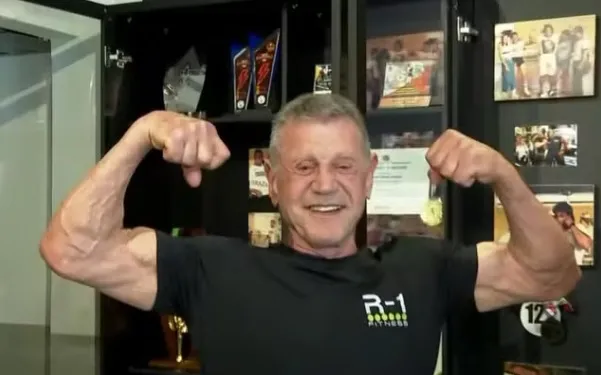 Aos 81 anos, 'sósia de Stallone' se prepara em MG para representar o Brasil em Mundial na Polônia