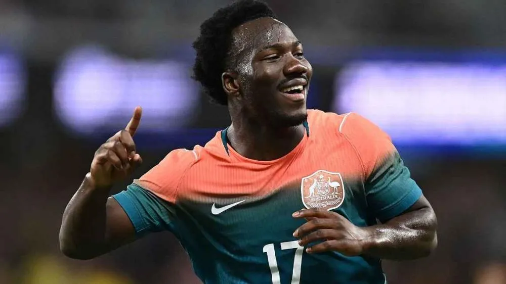 'Depay joga lá?': australiano que fez golaço contra o Brasil nasceu em campo de refugiados e conhece Corinthians e Palmeiras