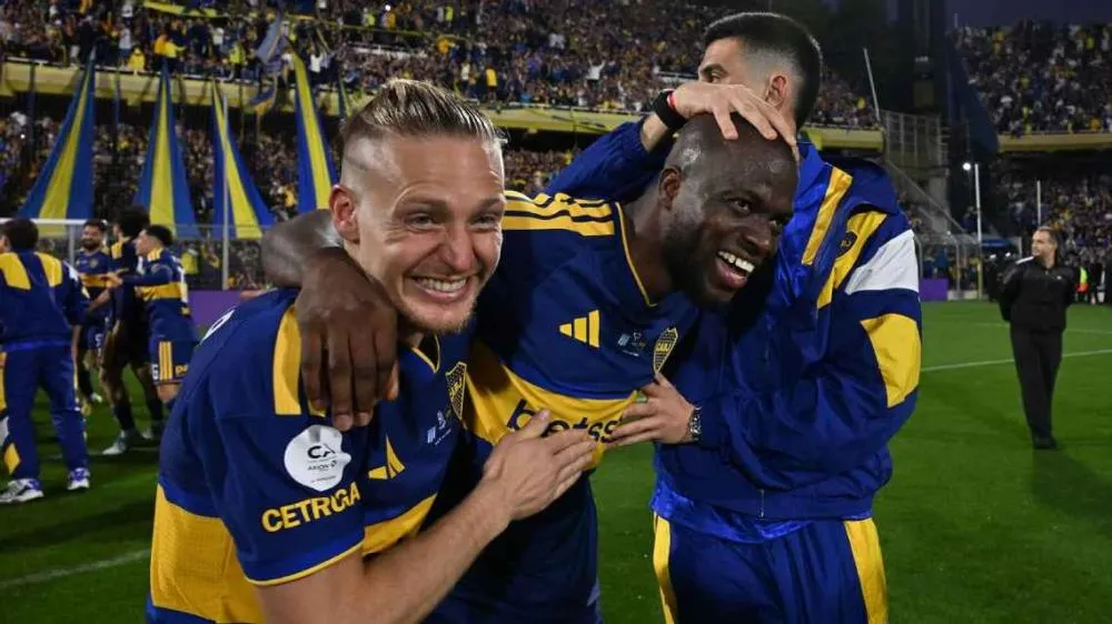 Adversário do Vasco, Boca Juniors busca virada épica com hat-trick de ex-Inter