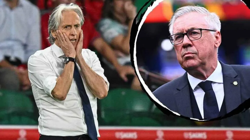 Do acerto verbal em Portugal ao desespero de Ednaldo: como Brasil 'largou' Jorge Jesus e fechou com Ancelotti